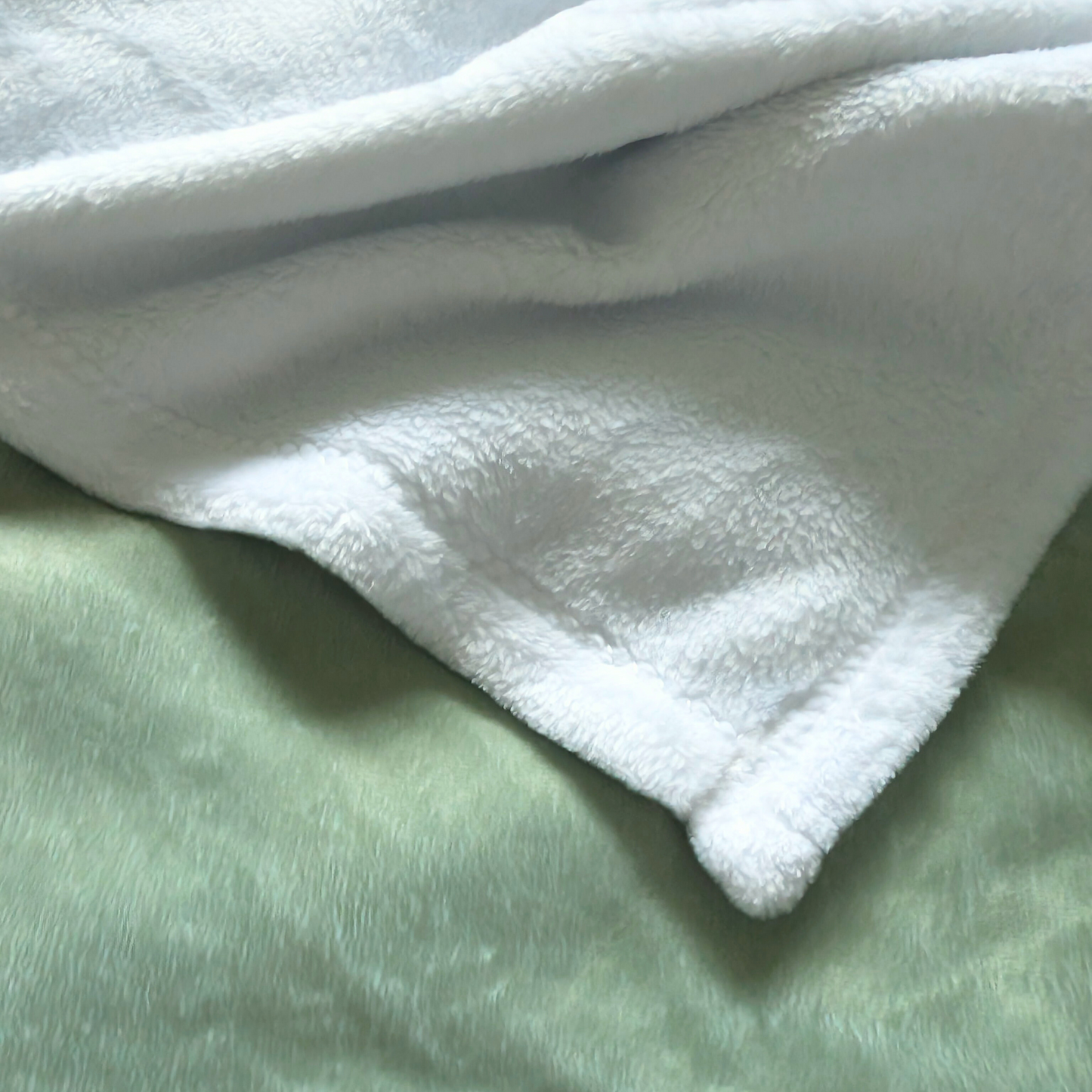 RECIPE FOR LOVE- Soft Throw Blanket (Fern Green)