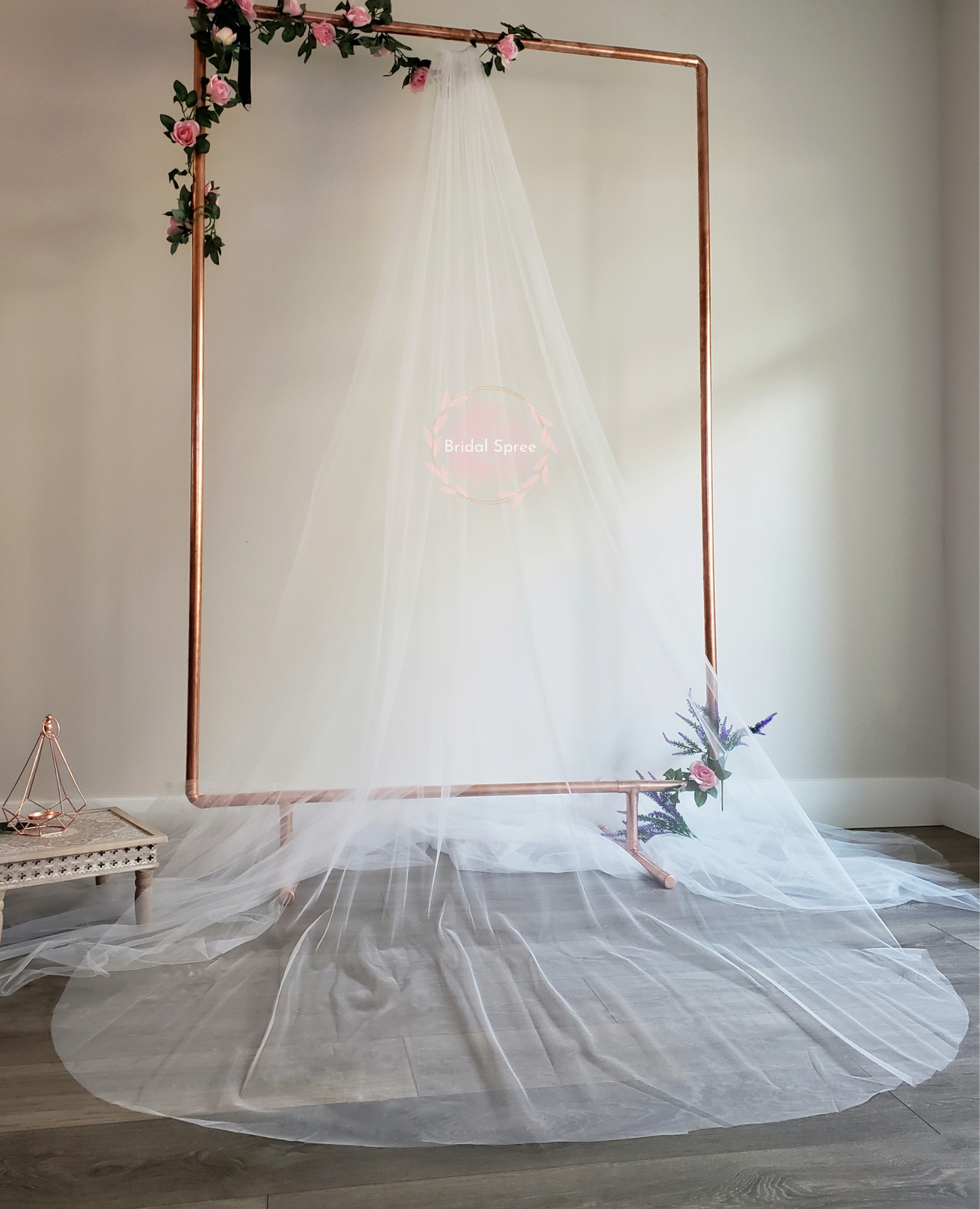 Plain Long Cathedral Veil White from Bridal Spree Veil Canada USA