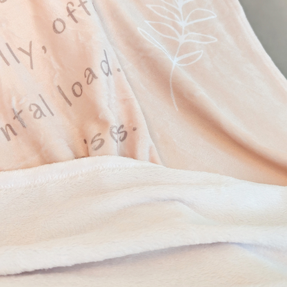MARRIAGE TIPS- Soft Throw Blanket (Warm Sand)