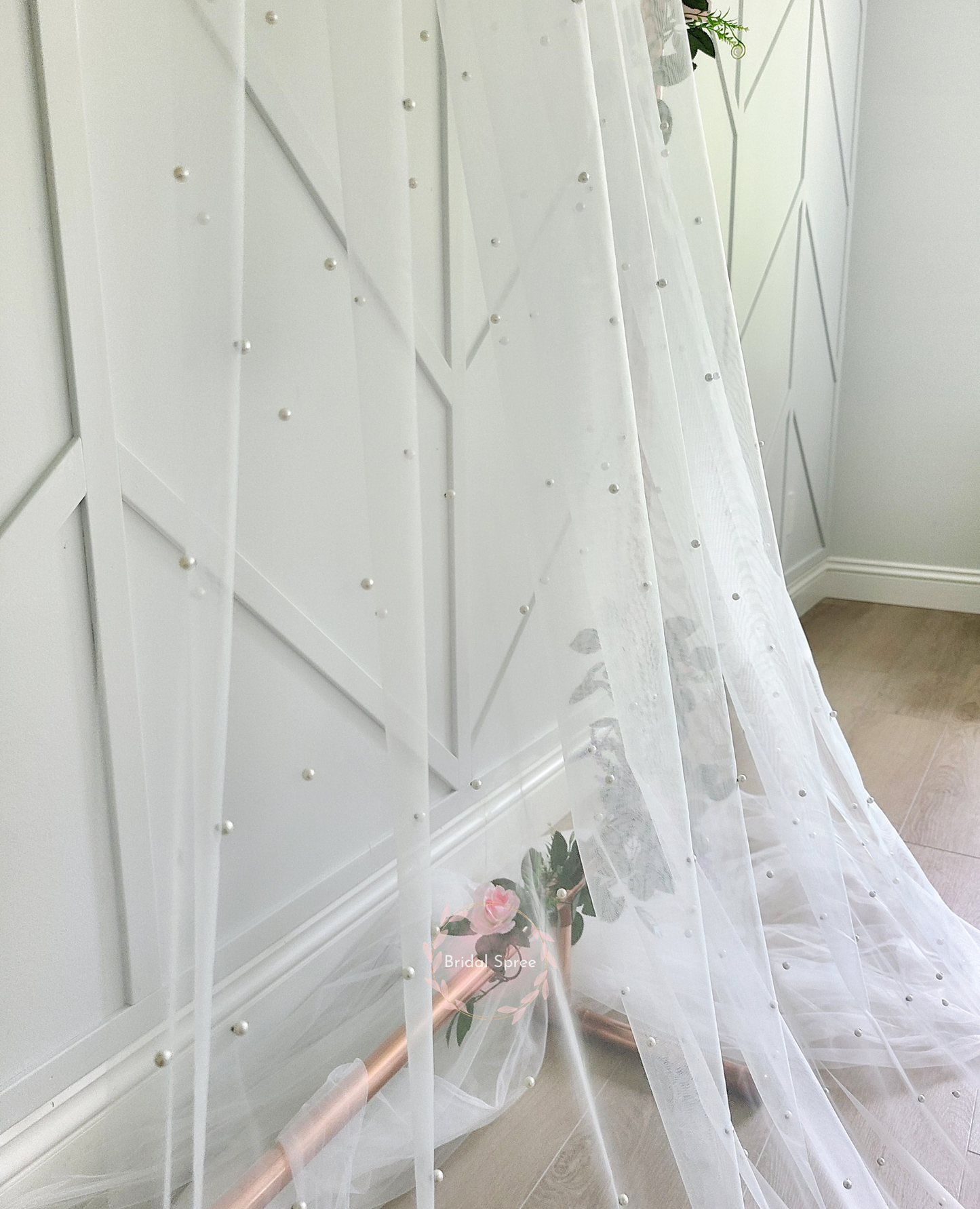 Pearl Chapel  Veil sold by Bridal Spree Wedding Veil Store 